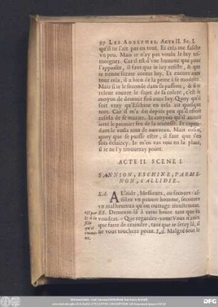 Acte II. Scene I.