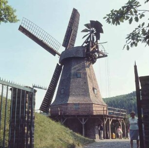 Die Turmwindmühle. Wahrzeichen des Westfälischen Freilichtmuseums Technischer Kulturdenkmale