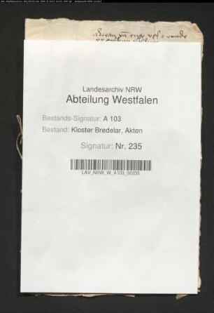 Verzeichnis der Einkünfte des Hofes zu Korbach.