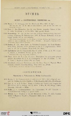 Costümwerke (Nr. 3108-3270)