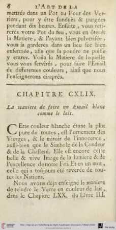 Chapitre CXLIX