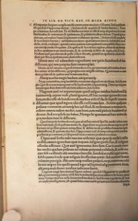 Clavdii Galeni In Librvm Hippocratis De Victvs ratione in morbis acutis : Com[m]entarij quatuor