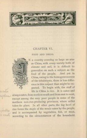 Chapter VI. Food and dress