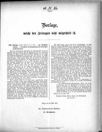 No. 45 (336), 26. Mai 1884