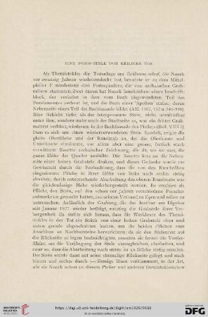 51: Eine Poros-Stele vom heiligen Tor