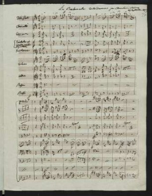 La Bacchanale; orch; D-Dur