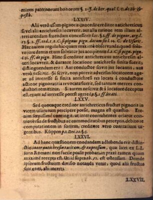 Exercitatio Iuridica De Antichresi
