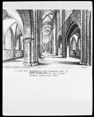 Magdeburg, Evangelischer Dom Sankt Mauritius und Sankt Katharina, Innenansicht