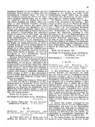 Ausführung des Gesetzes, betreffend Einführung einer Altersgrenze, vom 15. Dezember 1920 : [Amtlicher Teil]