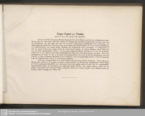 Caspar Dughet gen. Poussin ...