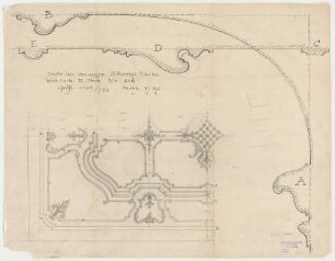 Thiersch, Friedrich von; München; Justizpalast - 2. OG (Deckenabwicklung); Profile (Schnitte)