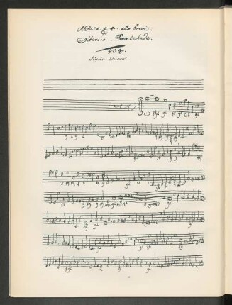 [Noten in Handschrift]