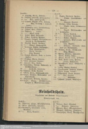 Reinholdshain