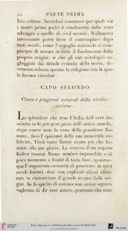 Capo secondo