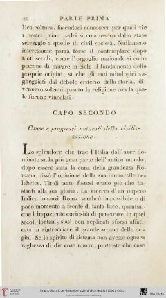 Capo secondo