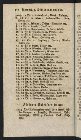 Kleinere Schriften in 8vo.