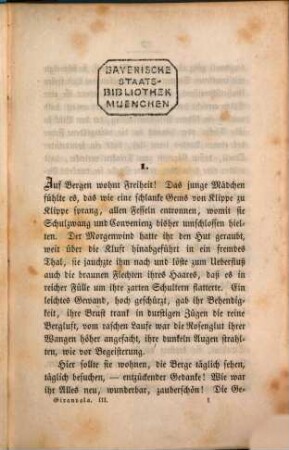 Girandola : Novellen, 3