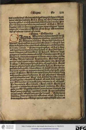 Signa. Distinctio II.