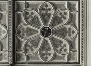 Ornamentales Feld einer Kassettendecke : Ornamentales Feld einer Kassettendecke