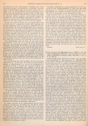 824-825 [Rezension] Duhm, Bernhard, Das Buch Jesaia