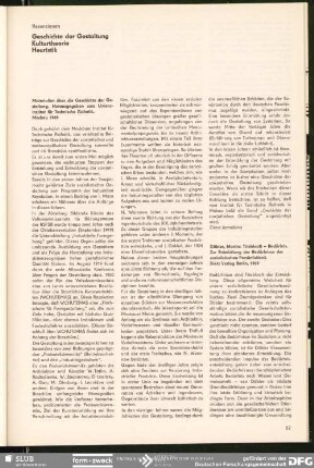 Martin Döbler „Triebkraft – Bedürfnis. Zur Entwicklung der Bedürfnisse der sozialistischen Persönlichkeit“ : Rezensionen