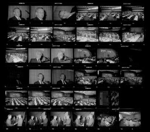 Vorträge der Präsidenten der Oberfinanzdirektion (OFD) vor der Industrie- und Handelskammer Mittlerer Neckar (IHK MN; mit Peter Kistner), 03.05.1983 Vollversammlung des Verbandes der Metallindustrie (VMI) in Fellbach, 02.05.1983
