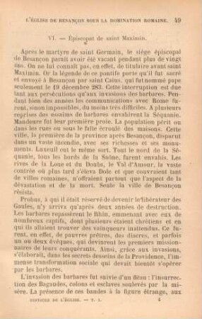 VI. - Épiscopat de saint Maximin