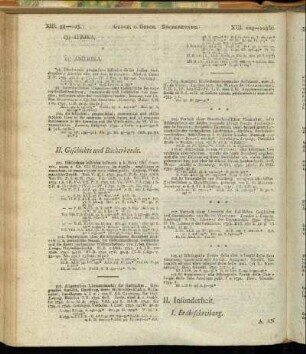 II. Insonderheit