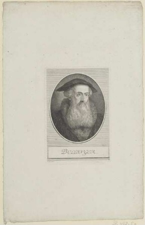 Bildnis des Heinrich Bullinger