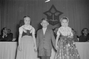 Kulturprogramm auf der Delegiertenversammlung des Domowina-Kreisverbandes Bautzen „Jan Arnošt Smoler“ : Kulturny program Budyskich serbskich pěstowarskich dźěći na delegatnej zhromadźiznje Domowinskeje župy Budyšin „Jan Arnošt Smoler“ dnja 3.2.1955 w Budyšinje : Bautzen / Budyšin