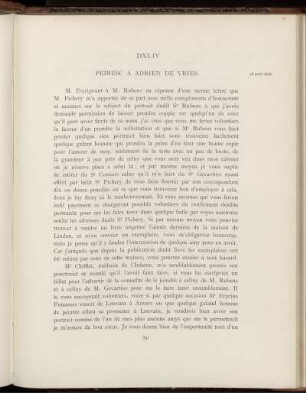 DXLIV. Peiresc à Adrien de Vries. Aix, 18 avril 1628