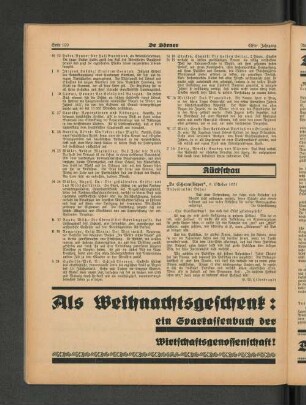 Rückschau