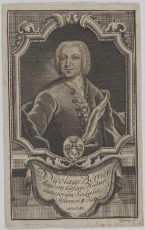 Bildnis des Nicolaus Börner