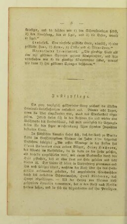 Justizpflege