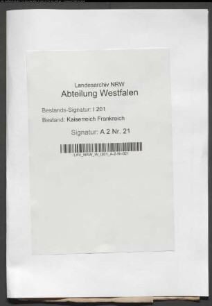 Etat der Gemeinde Börninghausen.