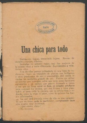 Una chica para todo
