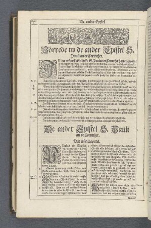 De ander Epistel S. Pauli an de Corinther.