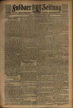 Ausgabe vom Donnerstag, den 20. Februar 1908.