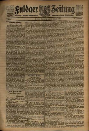 Ausgabe vom Donnerstag, den 20. Februar 1908.