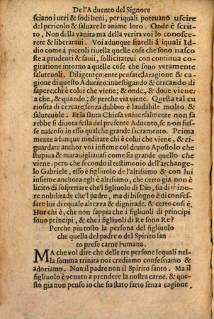 Sermoni volgari ... sopra le solennitade di tutto l'anno
