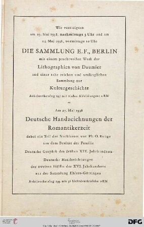Ankündigung