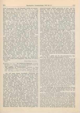 309-311 [Rezension] Der Aufstieg des Papsttums