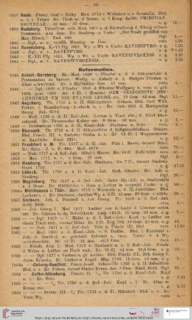 Reformation (Nr. 1945 - 2470)