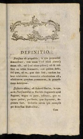 119-128, Definitio; Porisma I - II