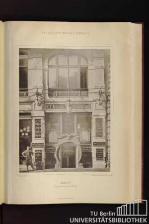 Tafel 17. Berlin. Mauerstrasse 66|67