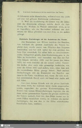 Elektrische Erscheinungen bei den Ausbrüchen des Vesuvs