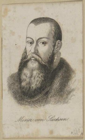 Bildnis des Moritz, Kurfürst von Sachsen