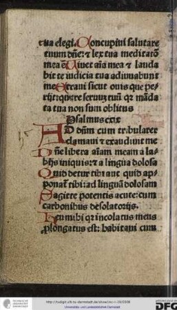 Psalmus cxix.