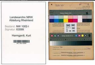 Entnazifizierung Kurt Harmgardt, geb. 20.11.1902 (Bauunternehmer)
