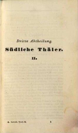 Tyrol, vom Glockner zum Orteles, und vom Garda- zum Bodensee : 1833 - 34, 2